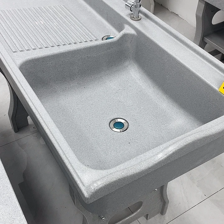 用***4石英石花边灰色120.58.80cm加空池灰色80.58.80cm