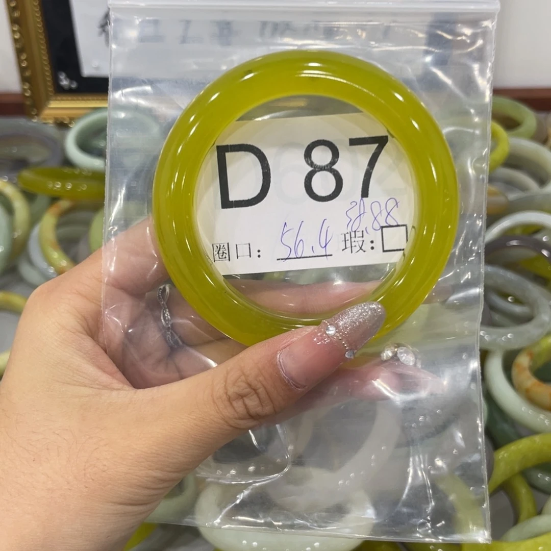 未镶嵌蛇纹石玉颈饰有****！