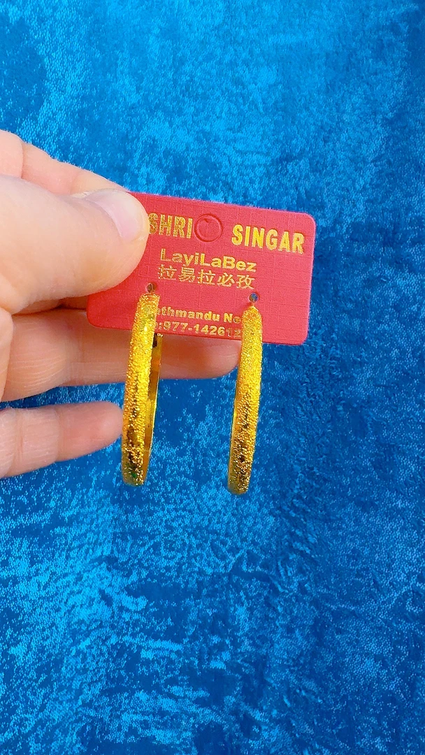 铜合金耳饰 铜合金耳饰 【LayLaBez】时尚气质铜合金不掉色耳饰精美