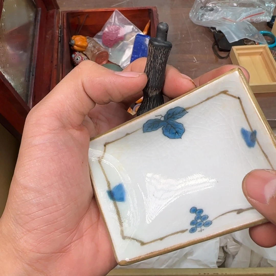 紫砂陶瓷孤品单件车里拍