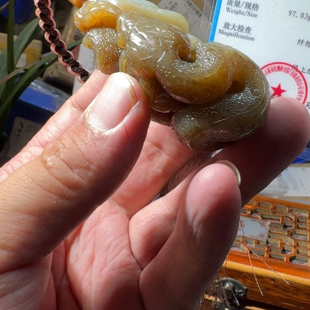 和田玉（糖玉）未镶嵌挂件