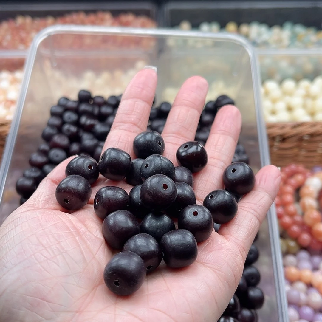 白玉菩提吊坠A/13mm/33颗