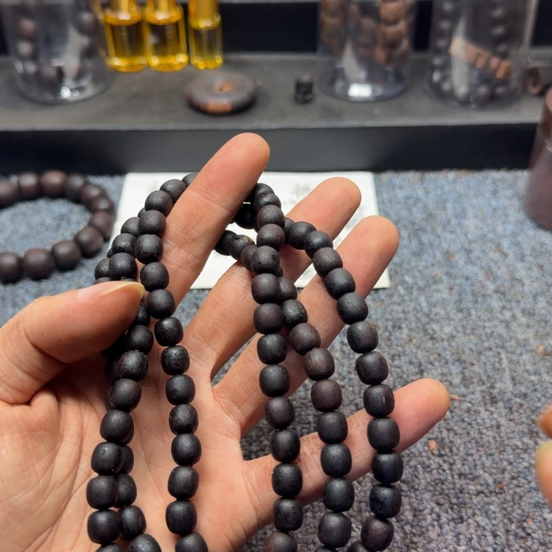 藤类紫软牛肉干多圈0.8×108颗老邢珠