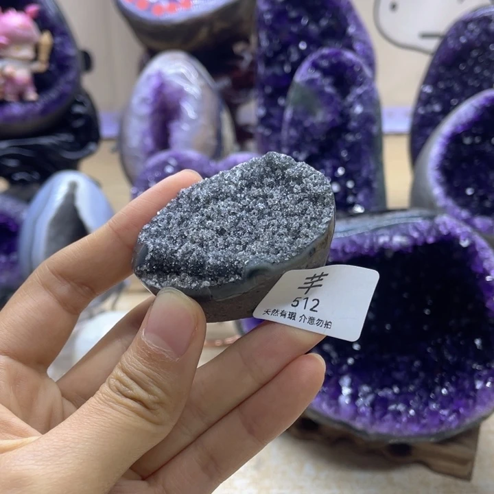 未镶嵌珠宝半成品紫晶