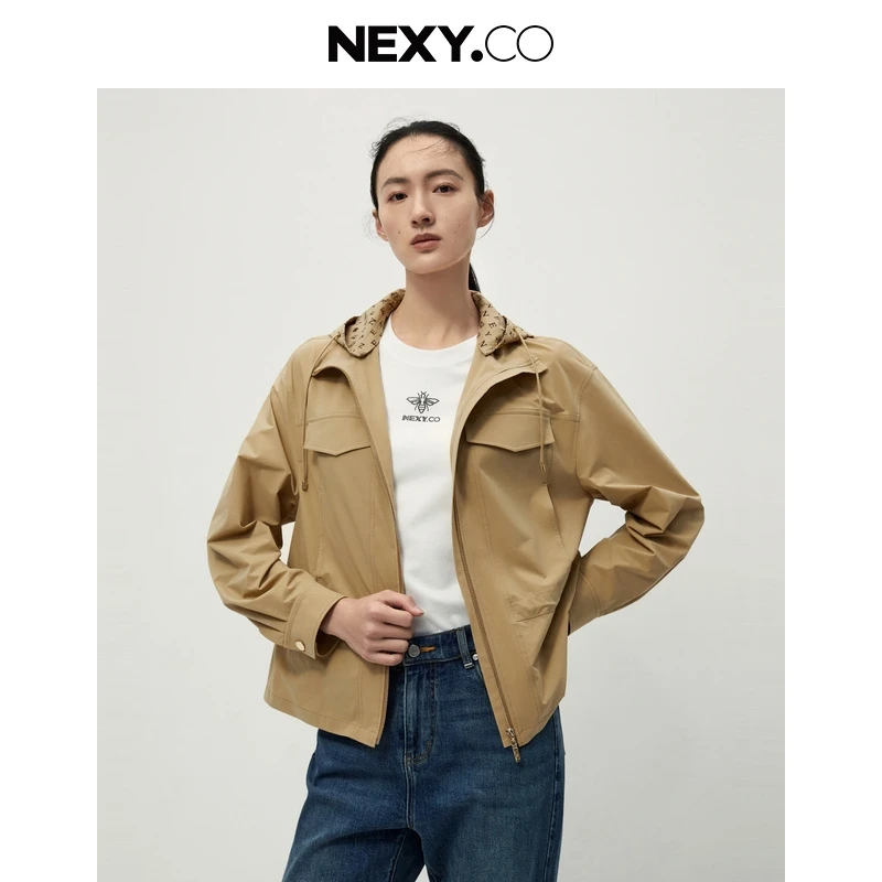 【晨粉专享价】NEXY.CO/奈蔻外套|早秋||时尚百搭|金典|XC00283D4