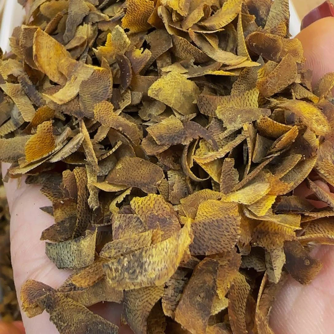 沉香沉香碎屑海南乌身圆叶手工切片红黄油20g