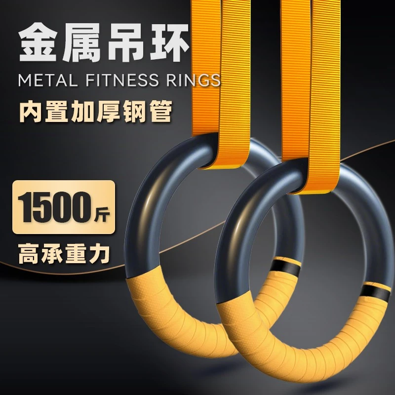 金属吊环健身家用圆形成人室内引体向上拉环脊椎牵引拉伸训练器材