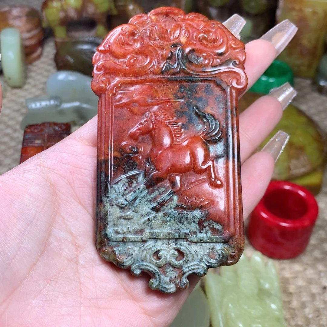 白玉菩提吊坠挂件