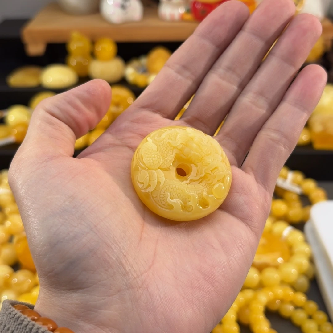 琥珀未镶嵌裸石琥珀蜜蜡