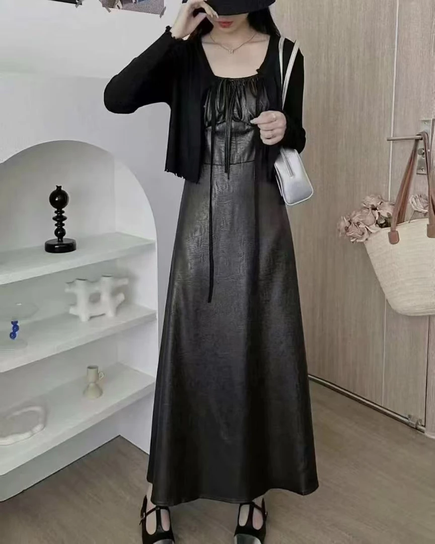 【杭州•意法】NN895-时尚女装设计感【单人吊带裙】法式气质显