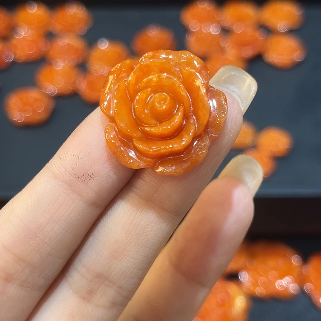 翡翠裸石繁花似锦中号