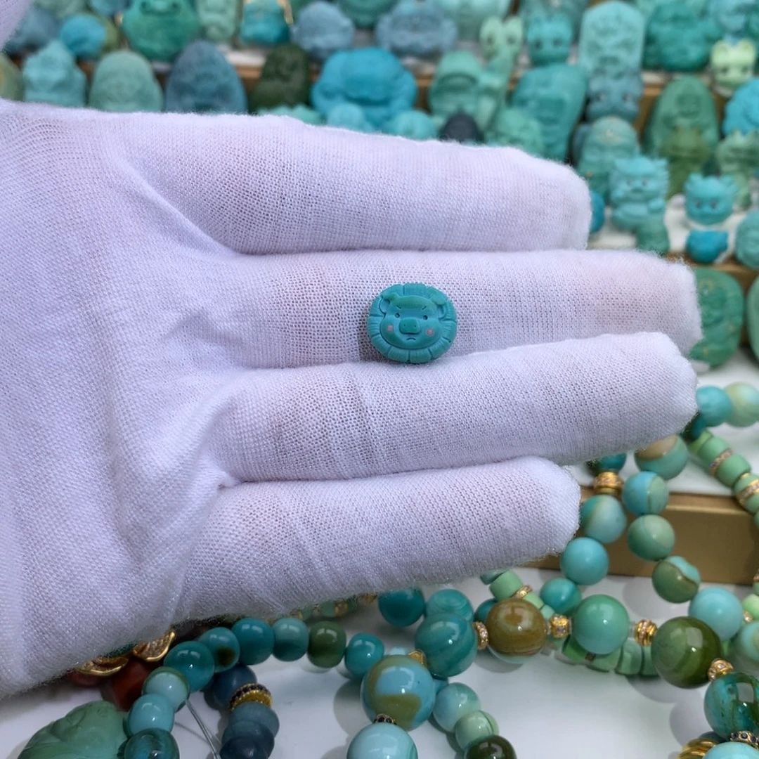 绿松石未镶嵌手链