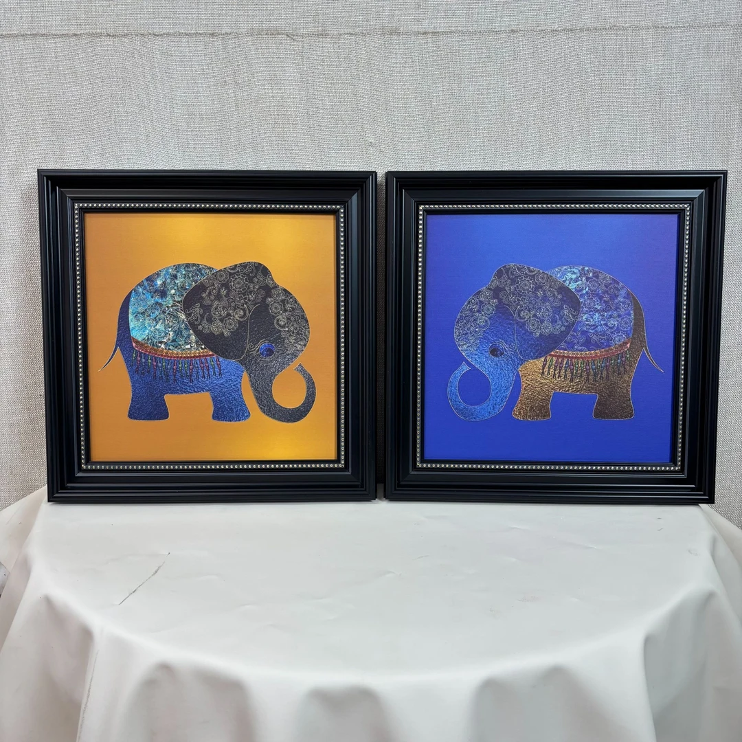 欧式装饰画复古文艺风客厅沙发背景墙卧室走廊挂画090