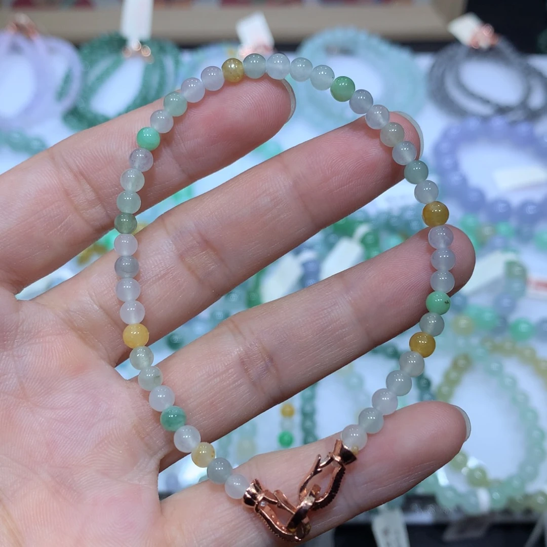 未镶嵌手链翡翠天然