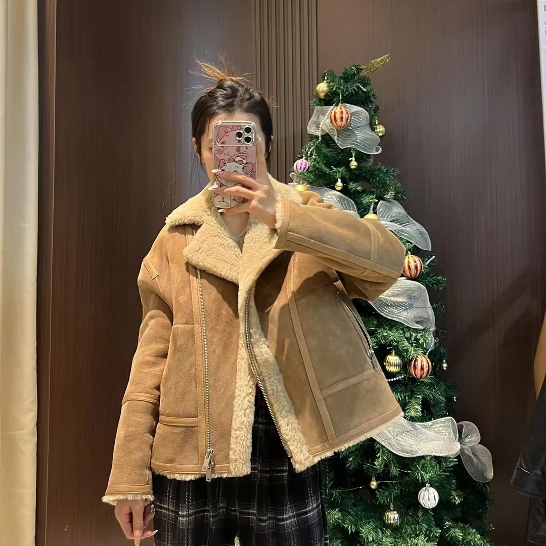 【时装周系】皮毛一体外套DN-702