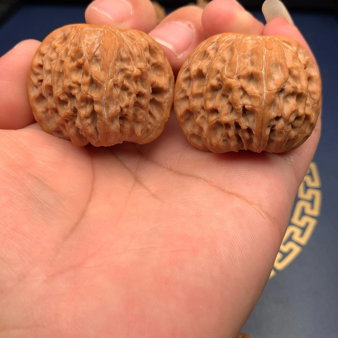 文玩核桃把件42精品磨盘399