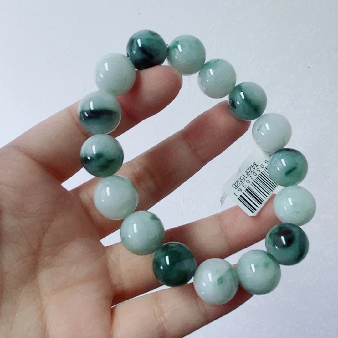 未镶嵌定制翡翠珠串