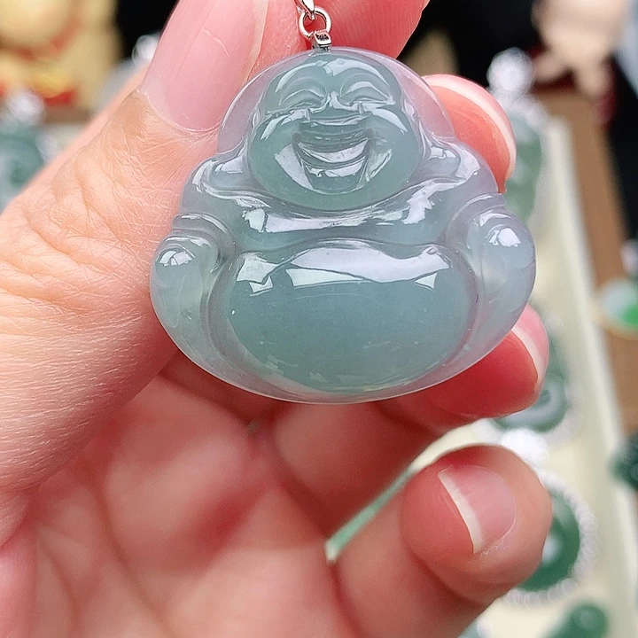 颈饰未镶嵌翡翠吊坠