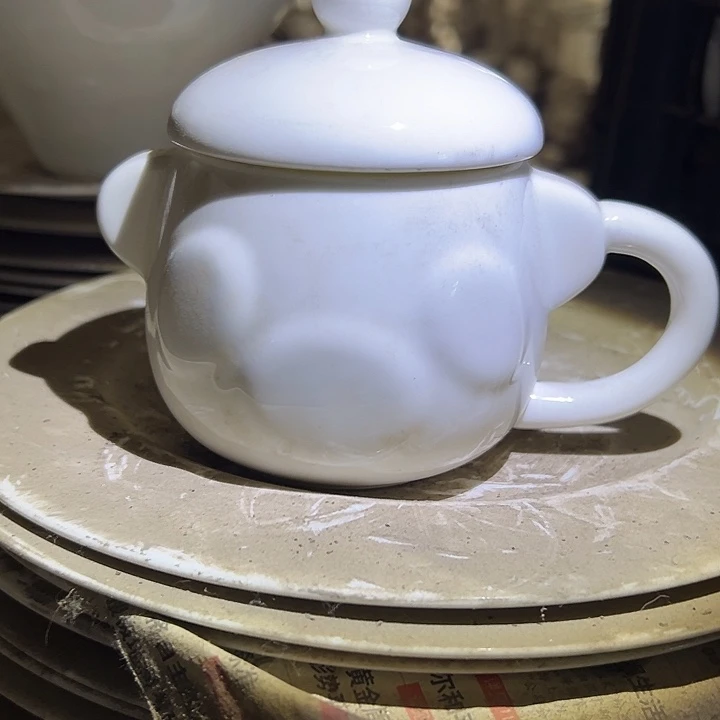 国营尾货骨瓷宝宝杯一套微瑕