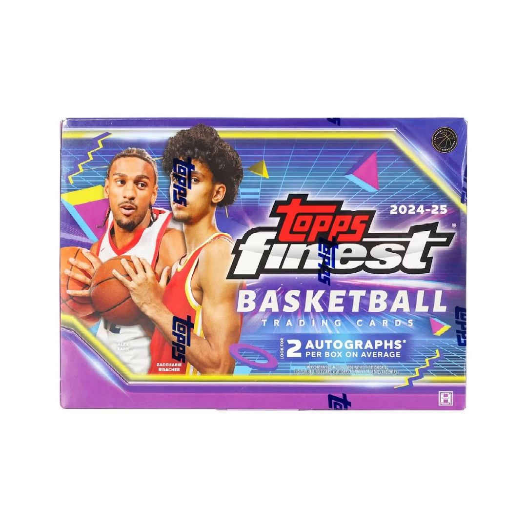 24-25 Topps Finest 篮球 收藏卡 2签字 盲盒