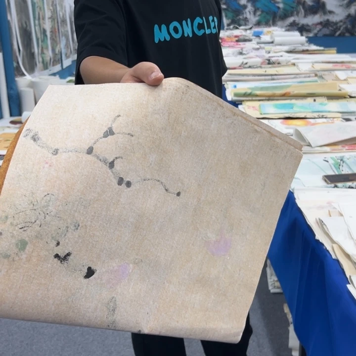 国画宣纸纯手绘字画