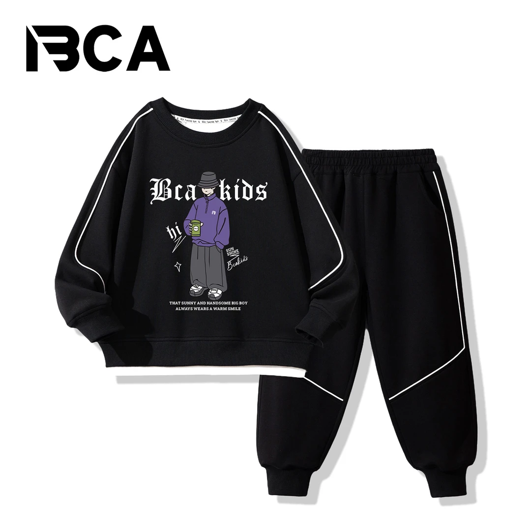 BCA【痞帅有型】中大童青少年男童秋款套装（S-001+TU-70-71+GN-1）