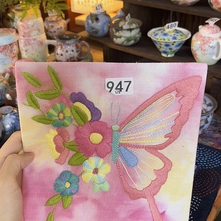 规格20.20刺子绣茶席
