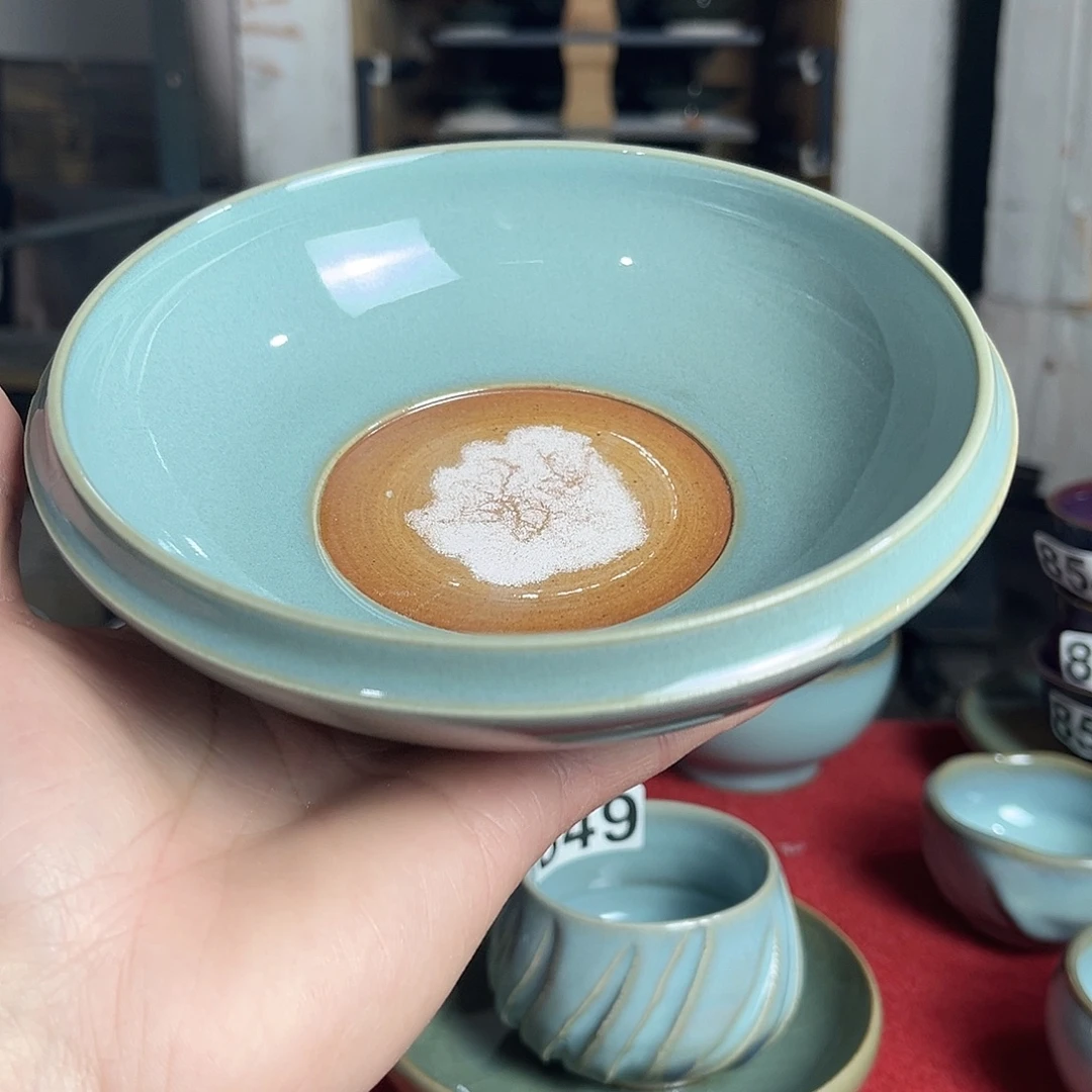 左***痕钧瓷钧瓷钧瓷茶具人