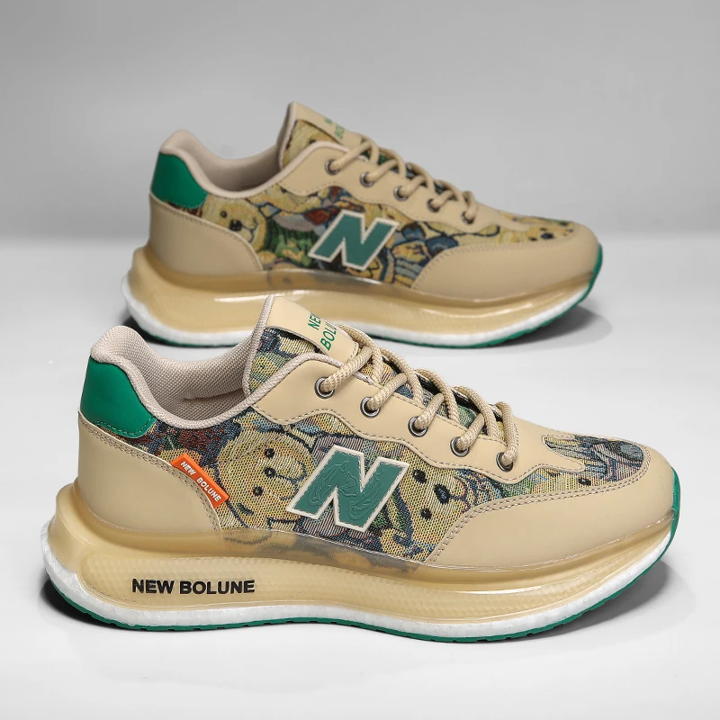 NEW BOLUNE/新百伦软底情侣款跑步鞋夏季新款男鞋轻便透气运动鞋