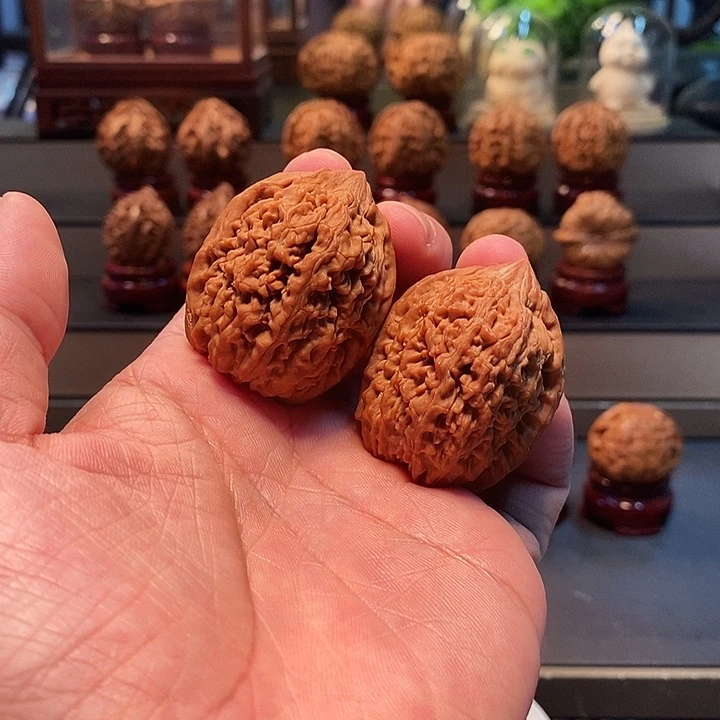 把件桃核35尺全品大蒜头