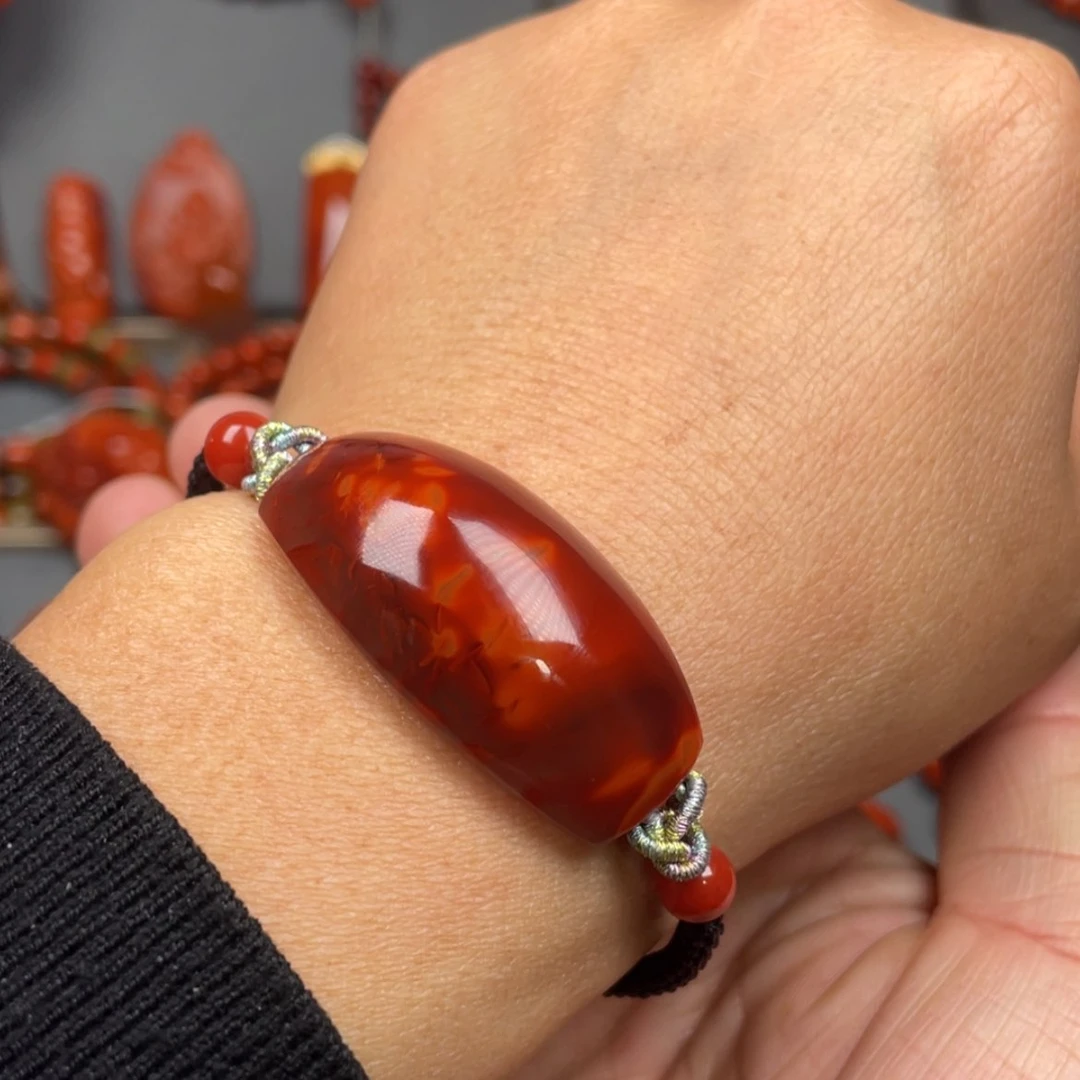 【闪购商品】南红玛瑙珠宝奇石未镶嵌手牌