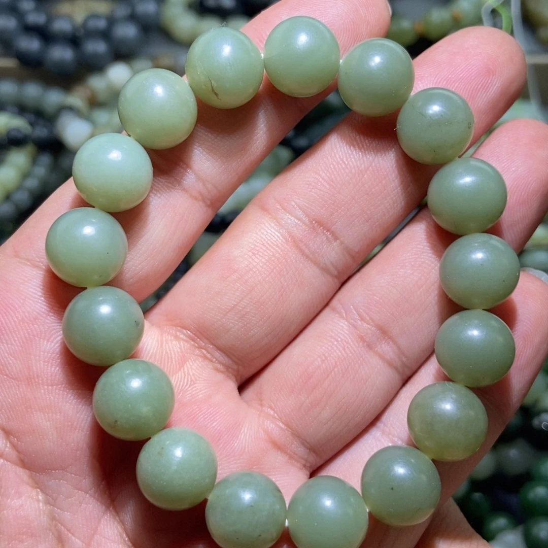 和田玉（糖玉）未镶嵌手链