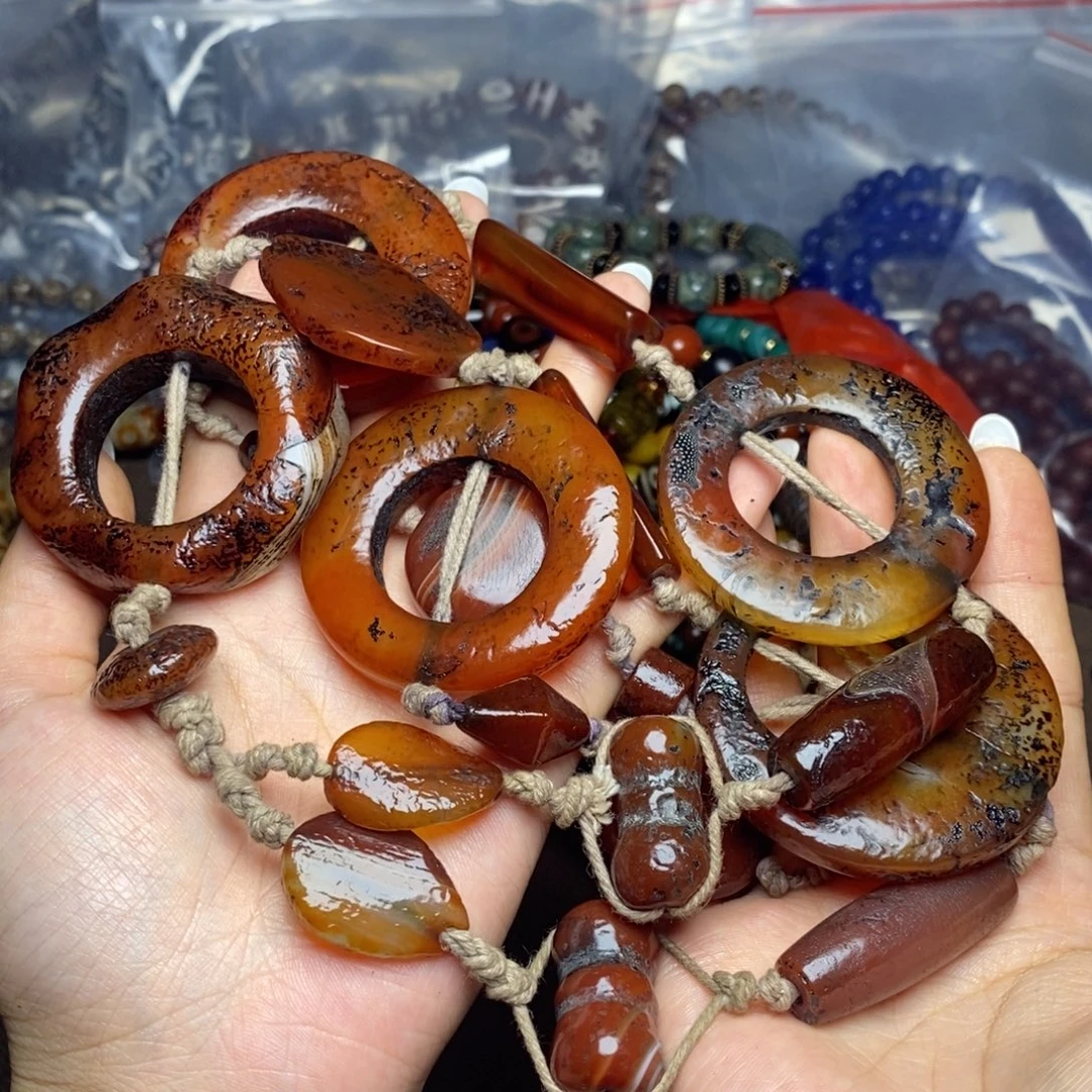玛瑙/玉髓未镶嵌颈饰