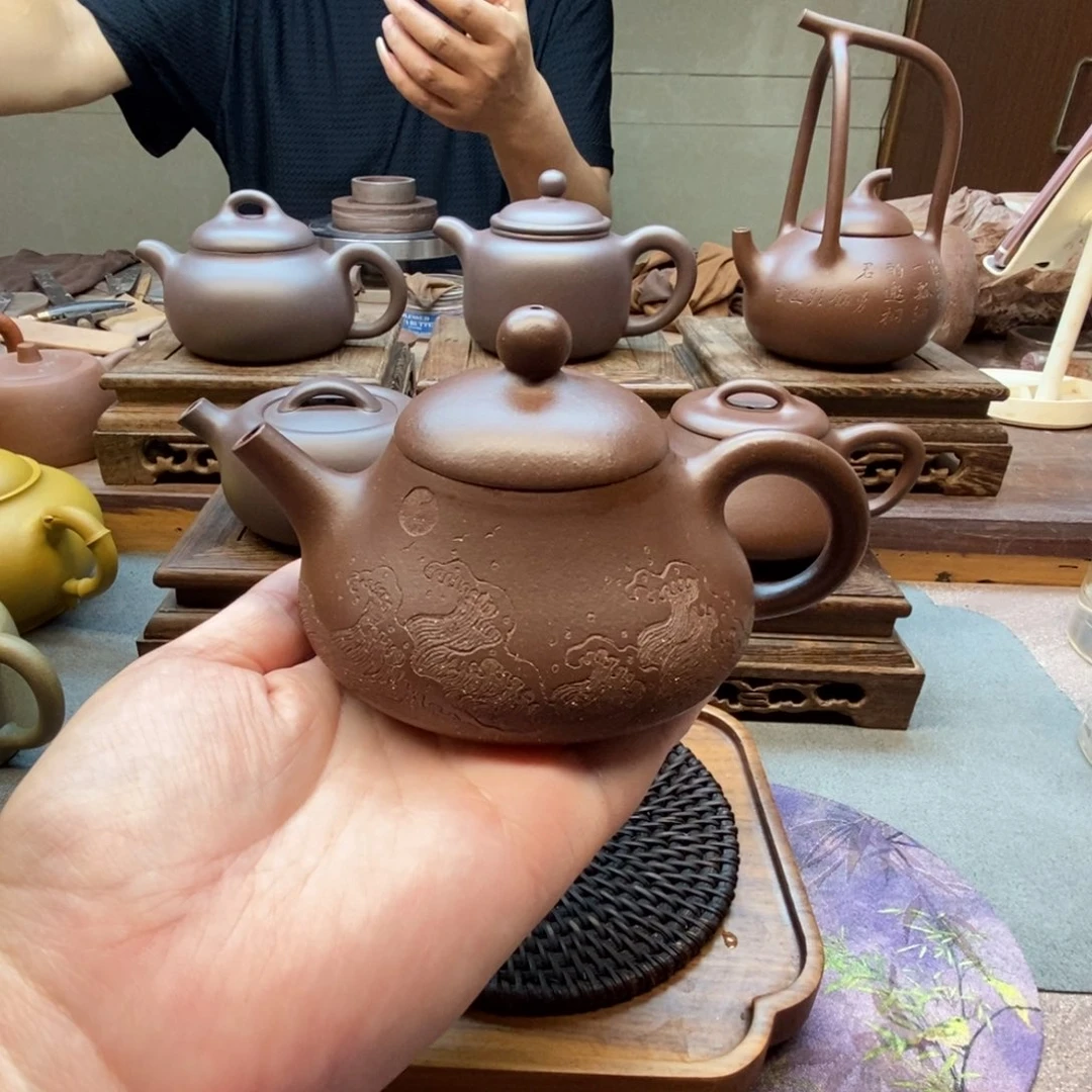 茶壶紫砂东瓢壶（原矿底槽清）