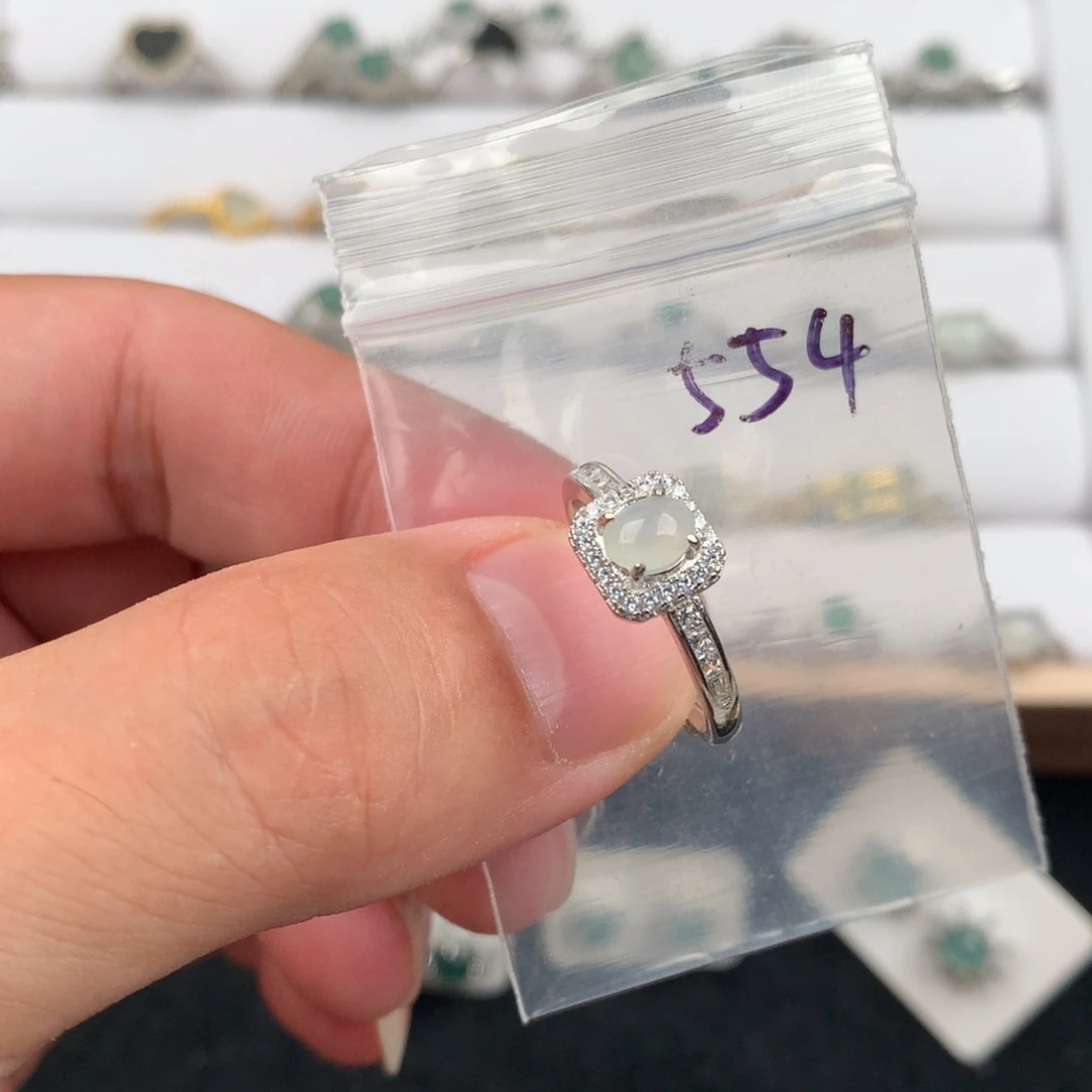 未镶嵌戒指翡翠554