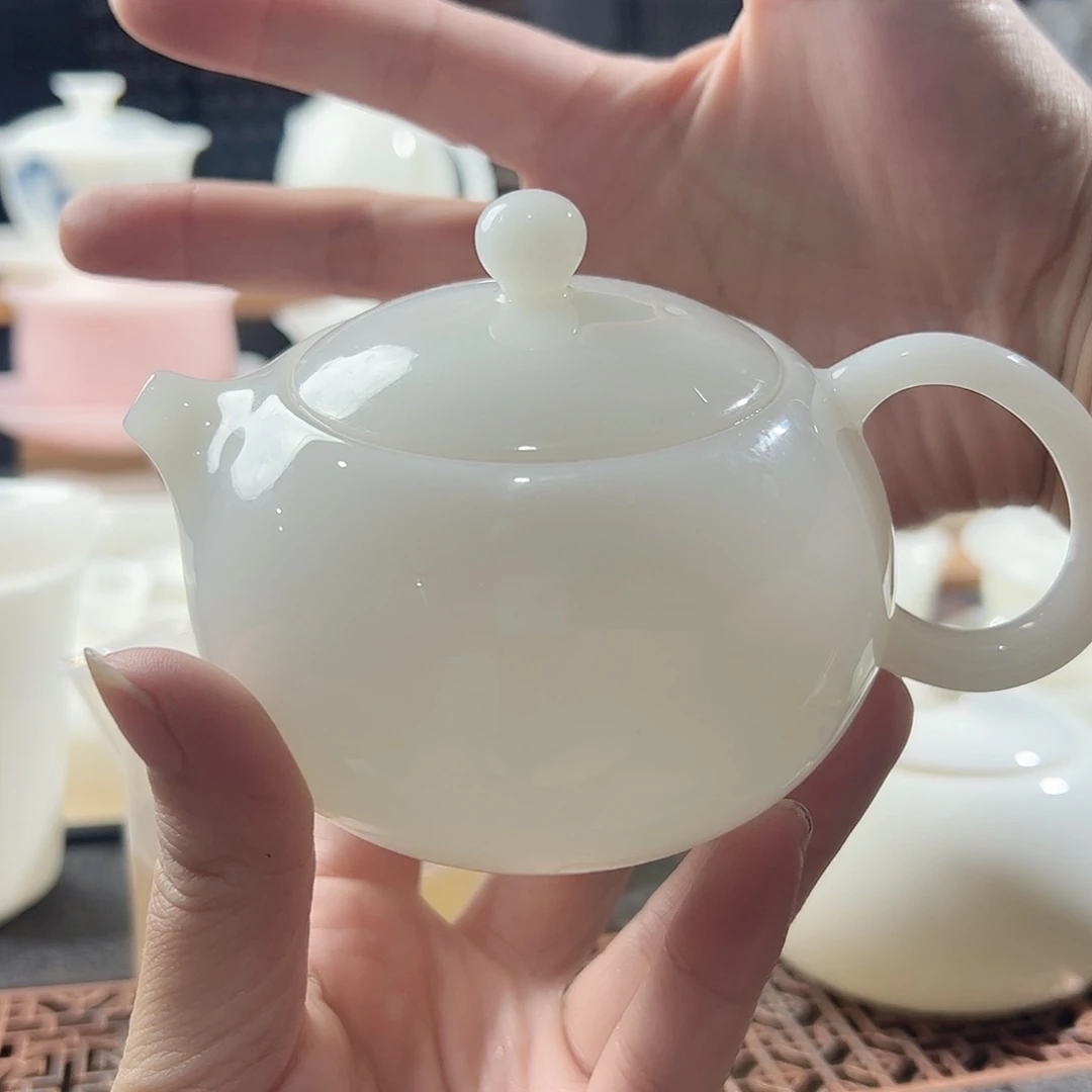 璞玉陶瓷西施壶200ml