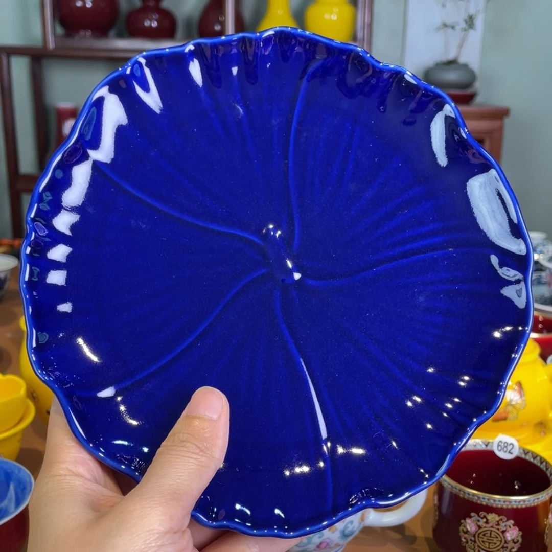 清欢雅玩原矿霁蓝壶承