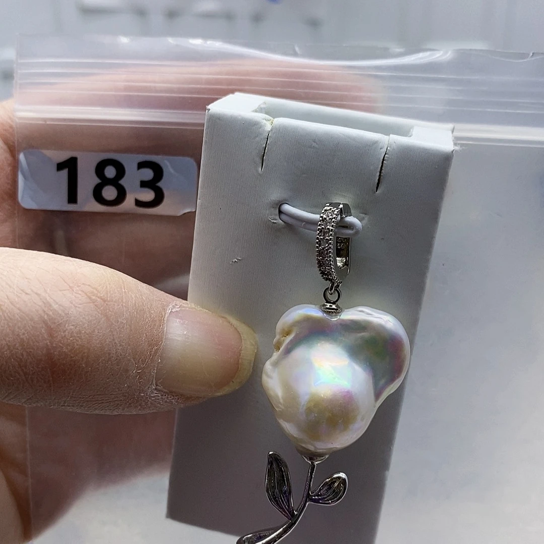 颈饰合金淡水珍珠