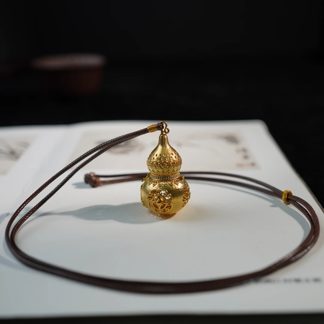 【三生物】葫芦*18K金百搭项链