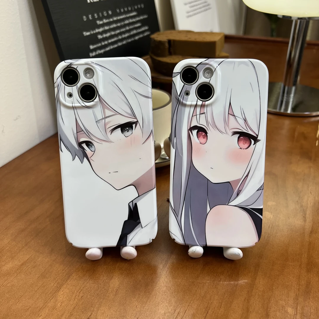 适用苹果17promax全包软菲林手机壳华为vivo小米oppo情侣动漫创意