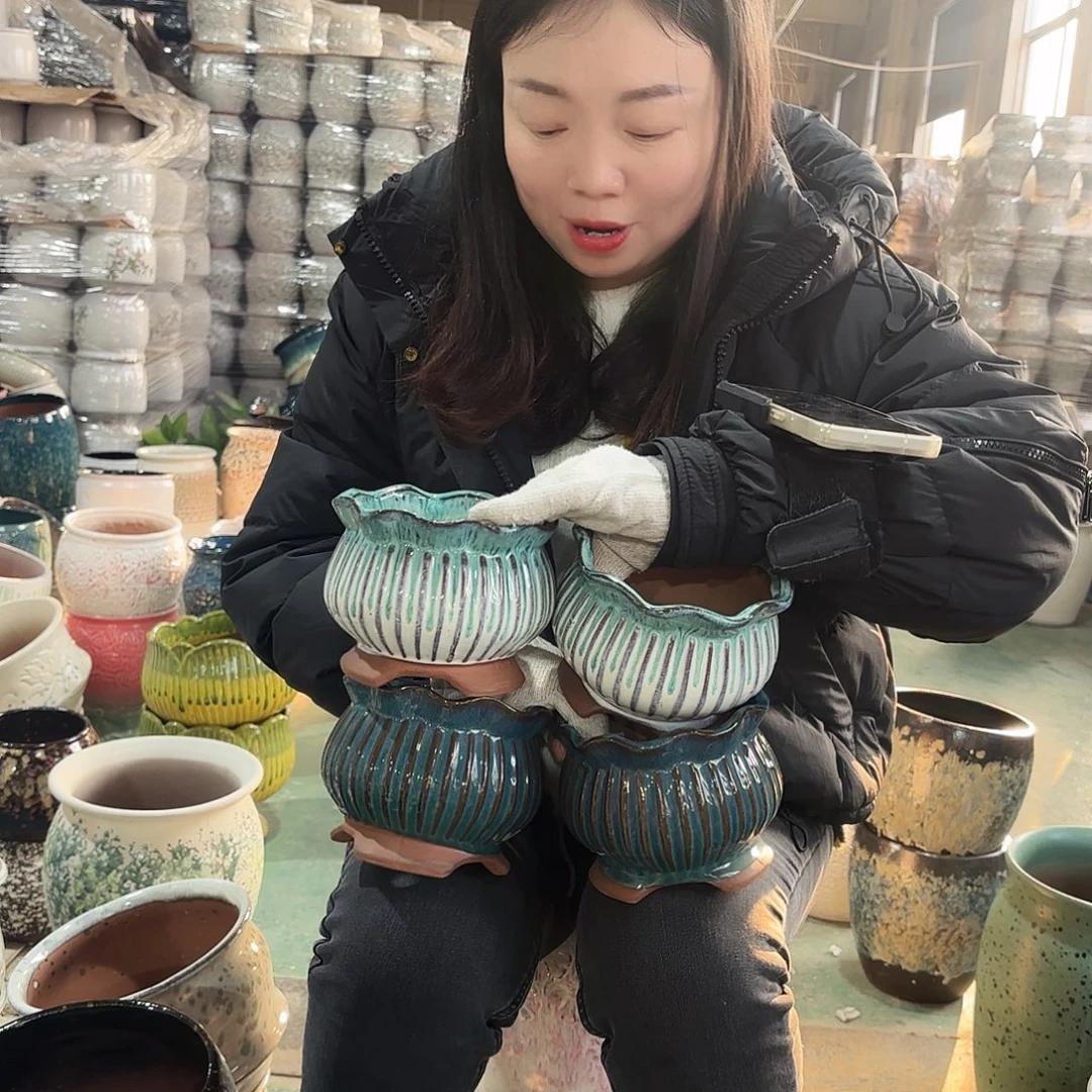 正品四个高12/14红陶