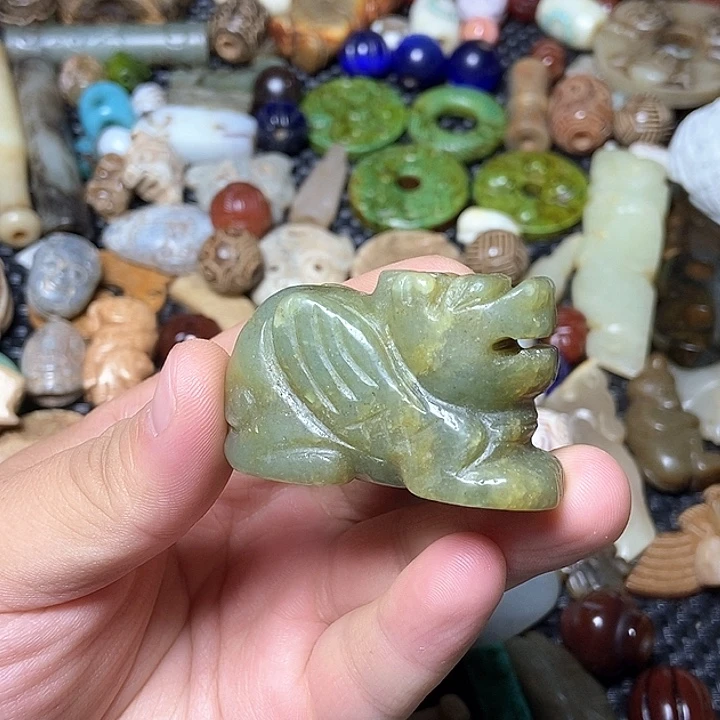 和田玉未镶嵌颈饰88