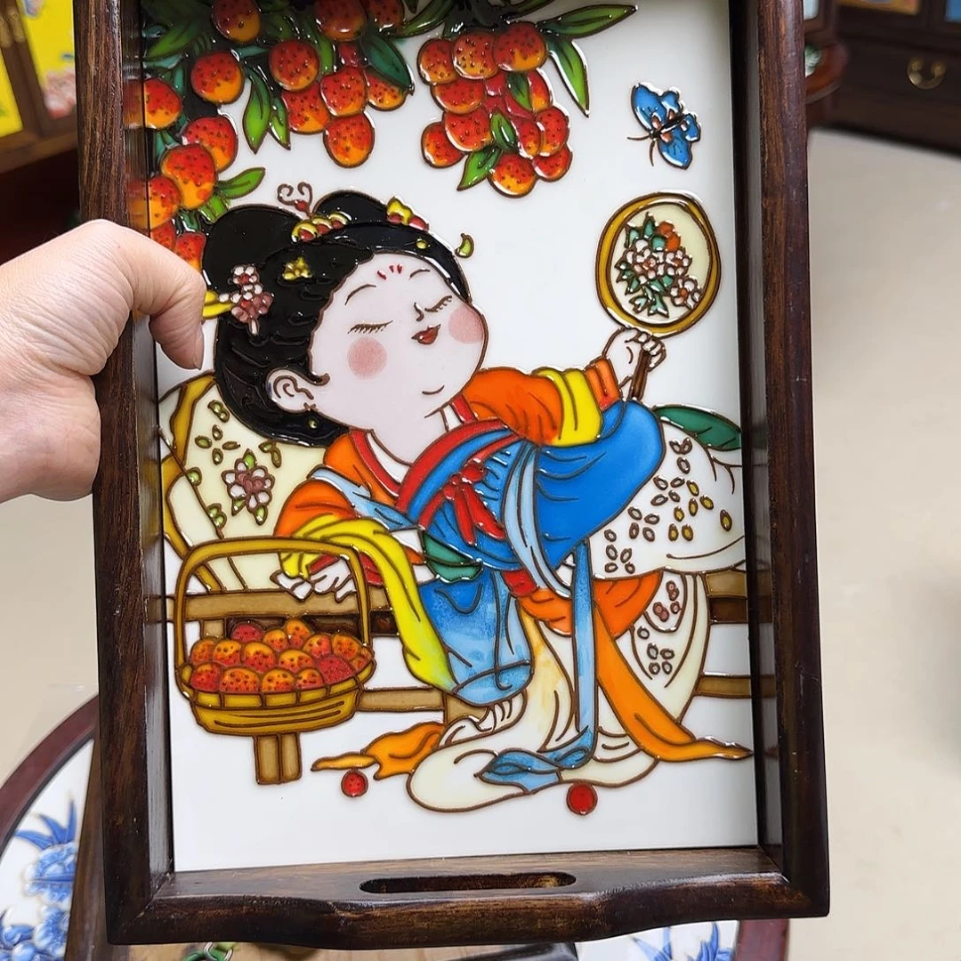 s***a美式挂画荔枝贵妃