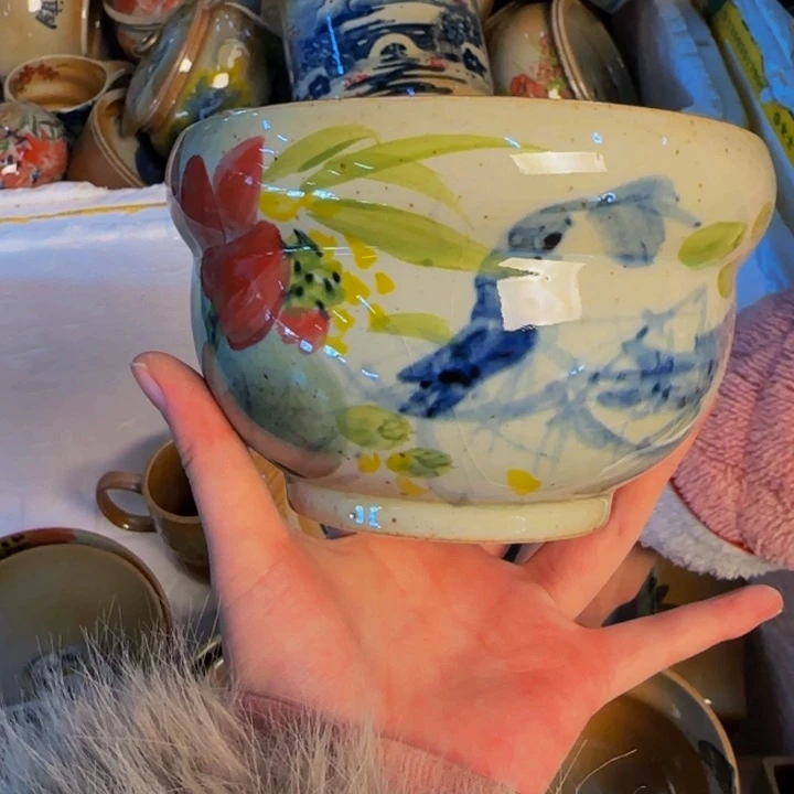 瓷片景德镇陶瓷手工手绘