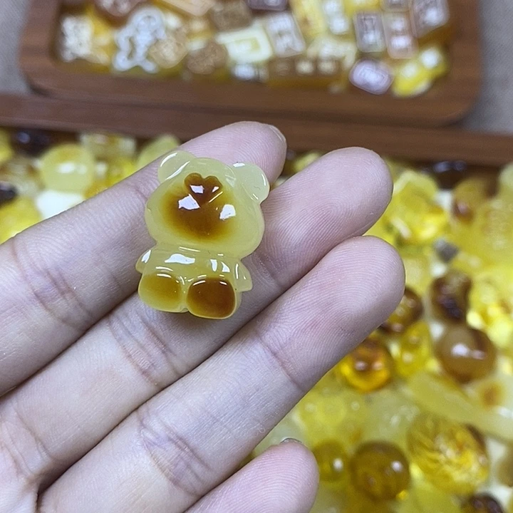 吊坠橄榄核小熊26