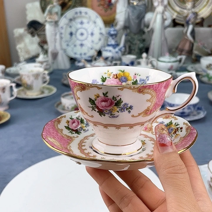 中古欧瓷瓷器小房子