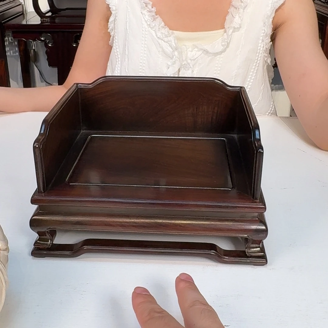 红酸枝木类成套家具大红酸枝底座