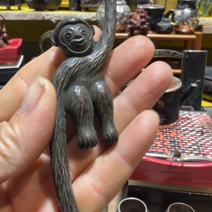 铜中古工艺品，摆件