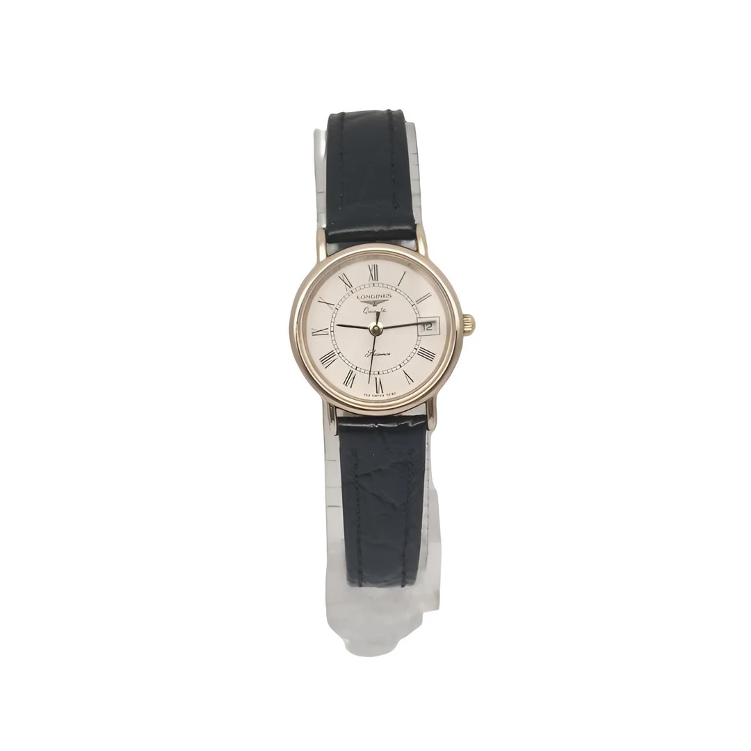 95新 Longines/浪琴 浪琴白盘石英女表/表径23.5/女士/经典