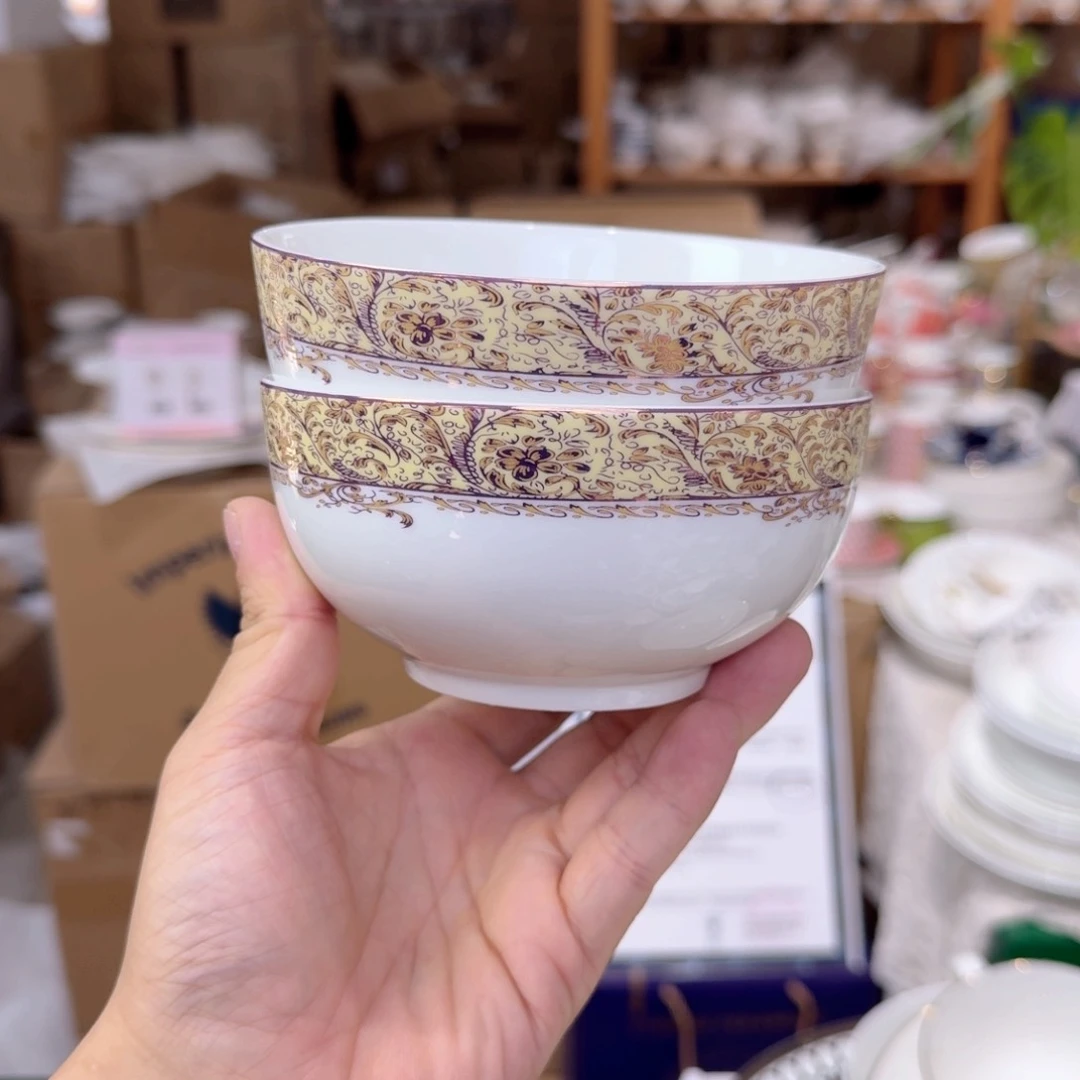 骨瓷5英寸饭碗8只装